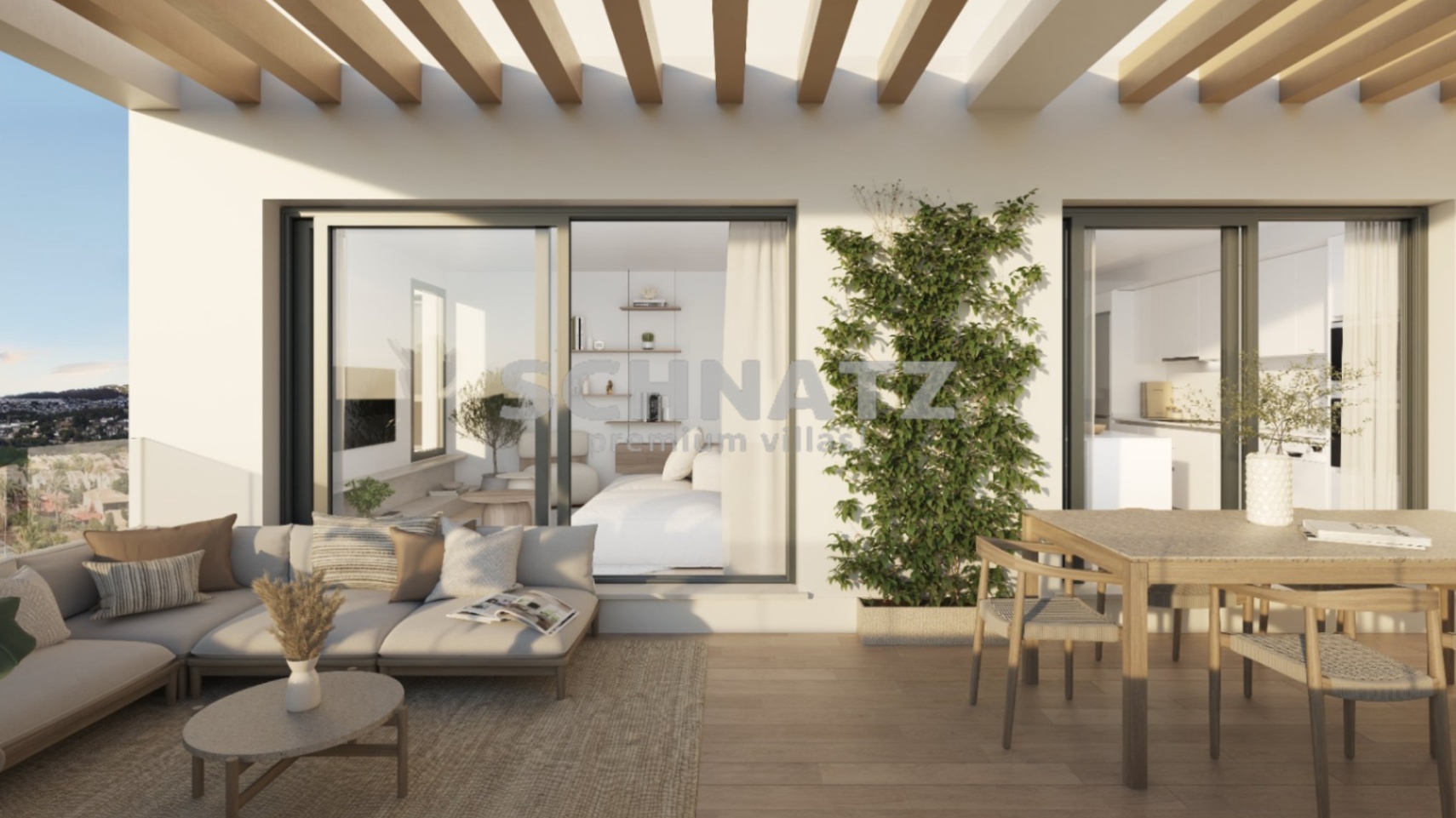 Apartamento con vistas al mar en venta en moraira