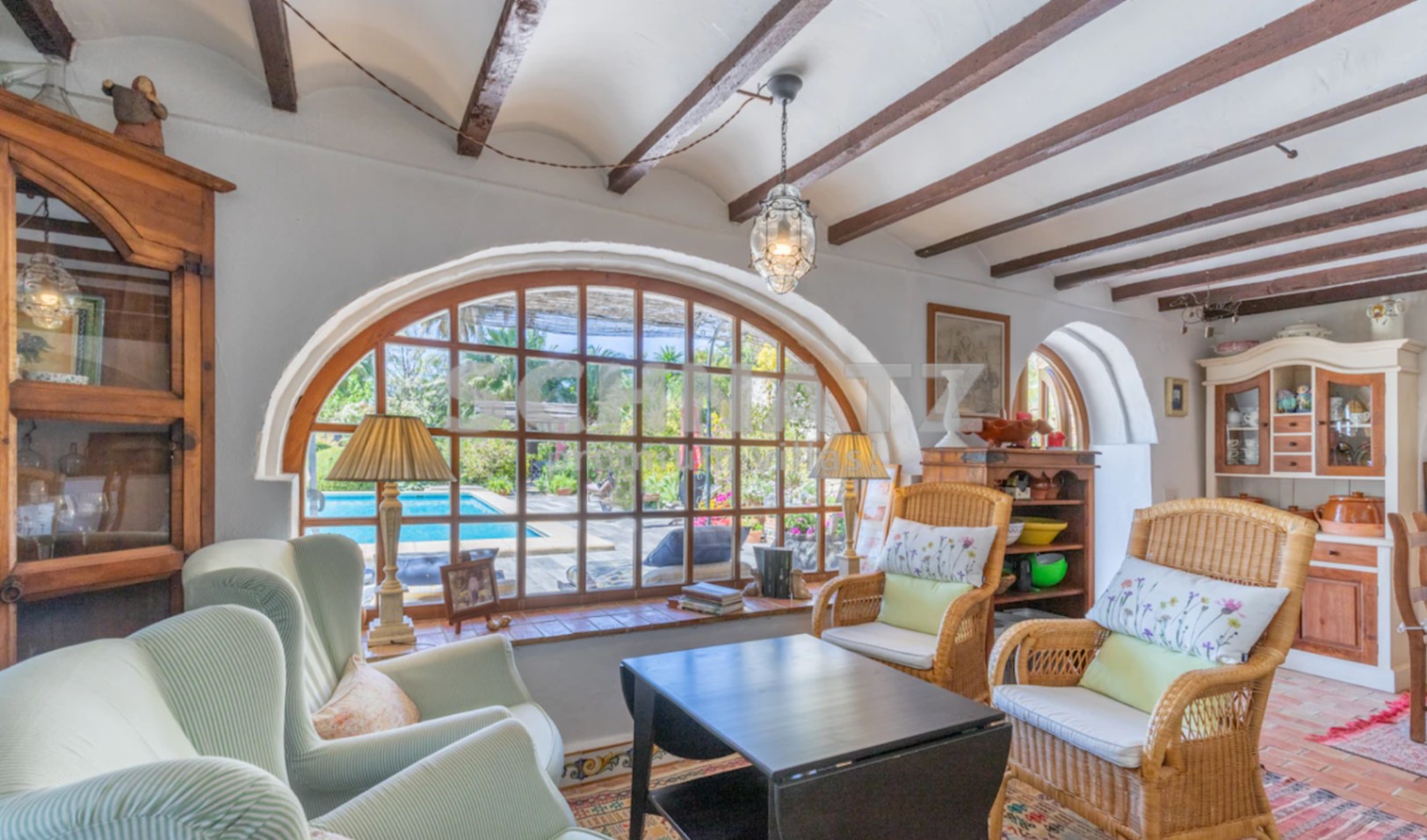 Fantástica finca con vistas al mar en venta en Teulada