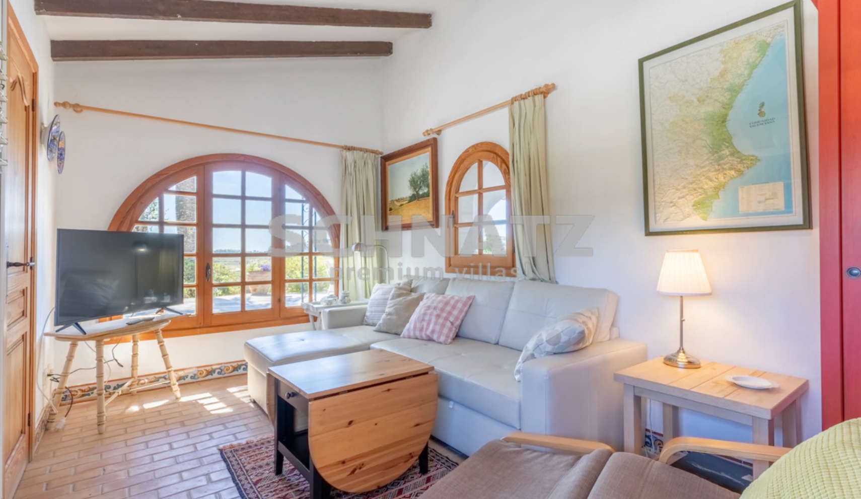 Fantástica finca con vistas al mar en venta en Teulada