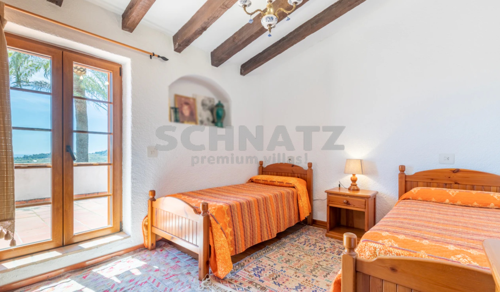 Fantástica finca con vistas al mar en venta en Teulada