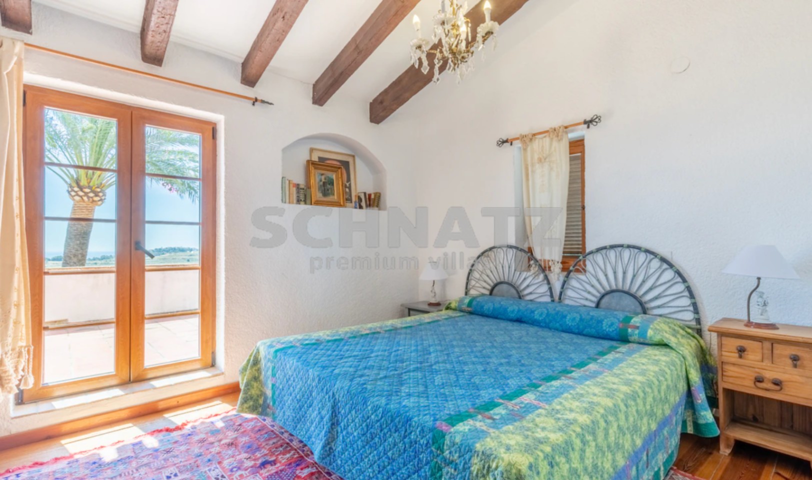 Fantástica finca con vistas al mar en venta en Teulada