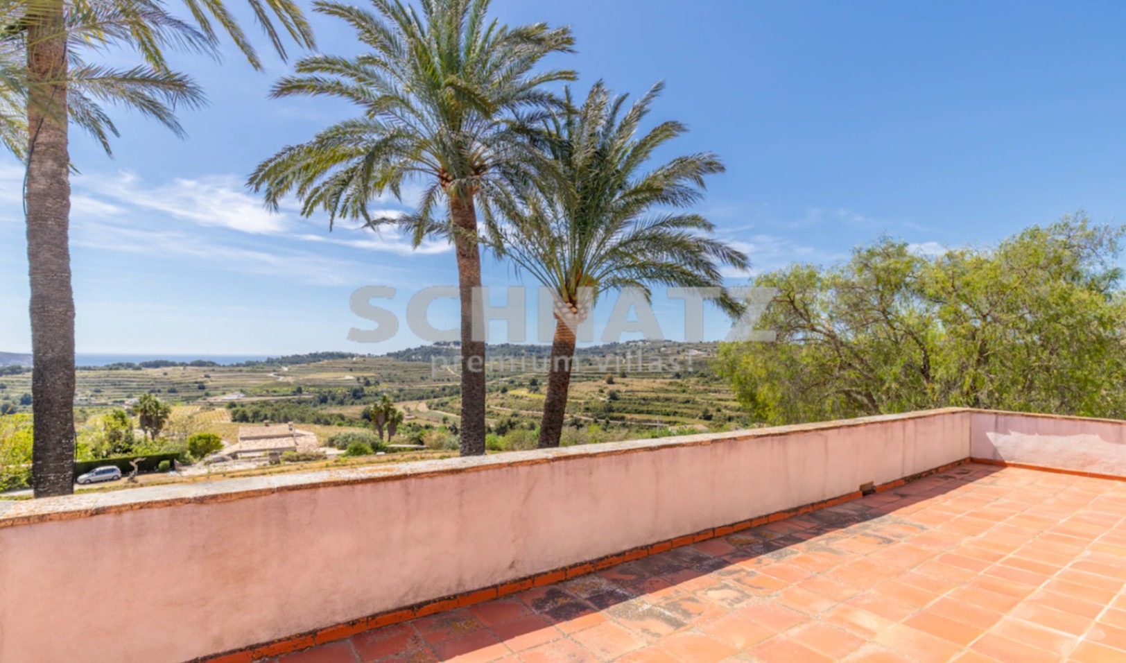 Fantástica finca con vistas al mar en venta en Teulada