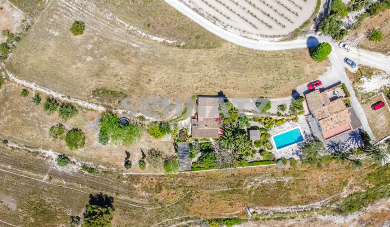 Fantástica finca con vistas al mar en venta en Teulada