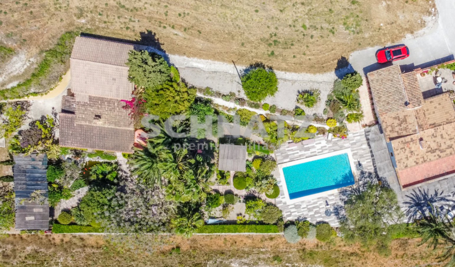 Fantástica finca con vistas al mar en venta en Teulada