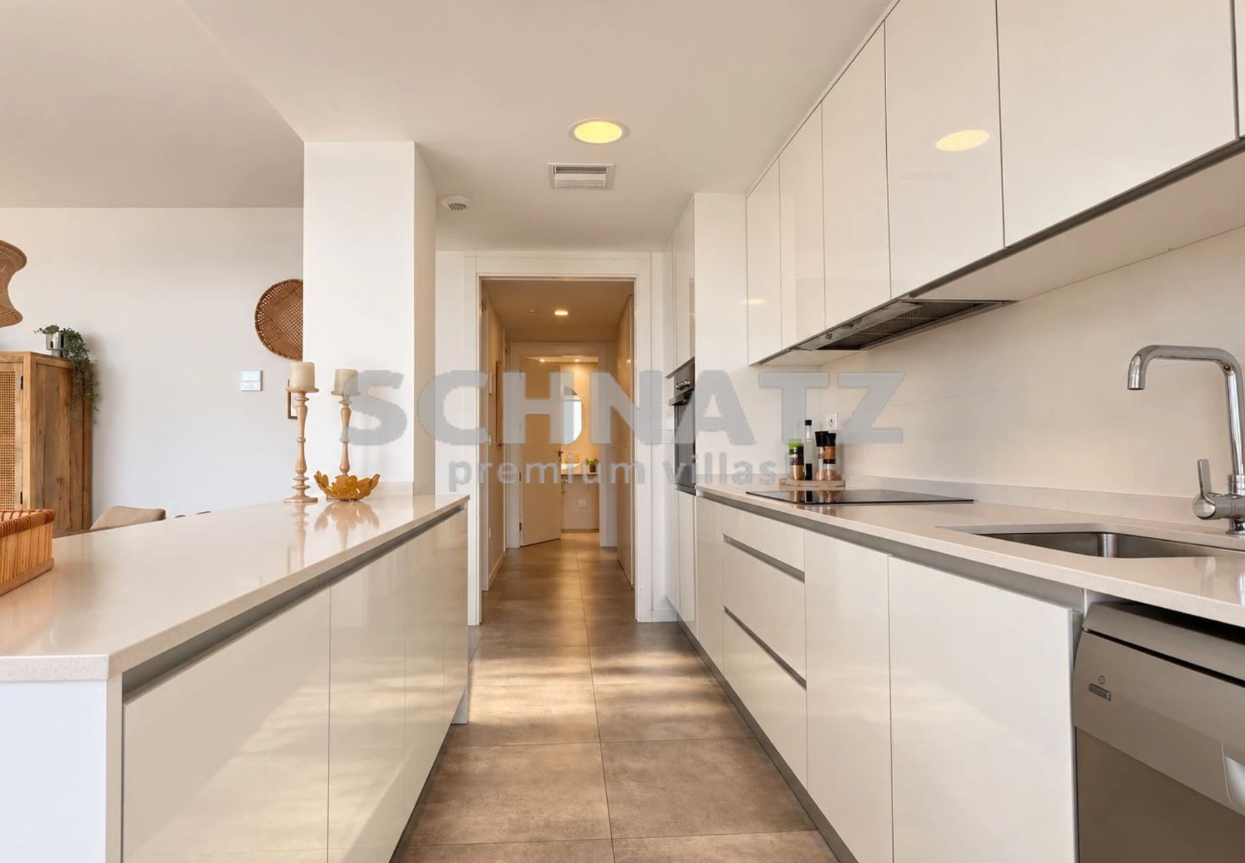 Apartamento con vistas al mar en venta en Finestrat