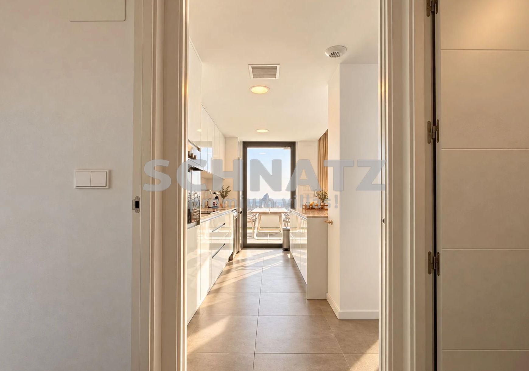 Apartamento con vistas al mar en venta en Finestrat