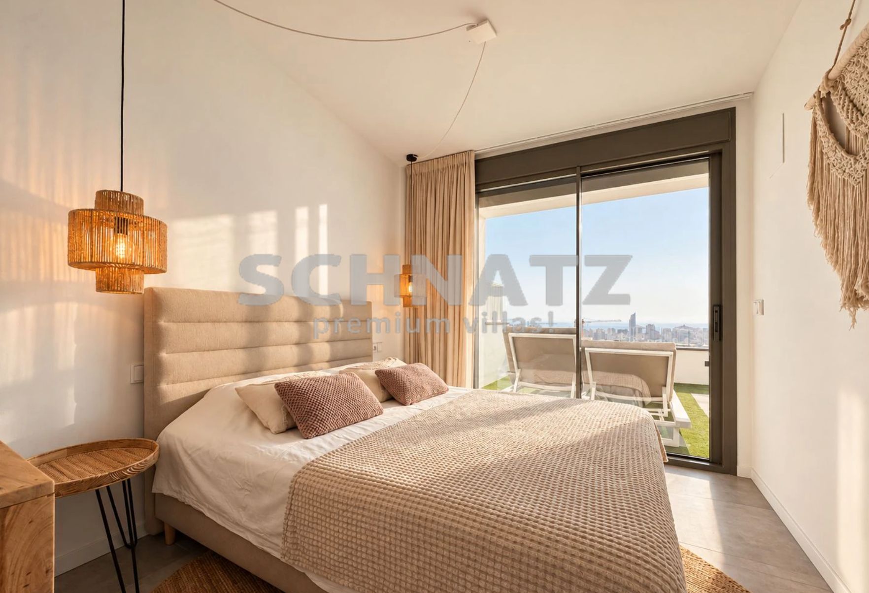 Apartamento con vistas al mar en venta en Finestrat