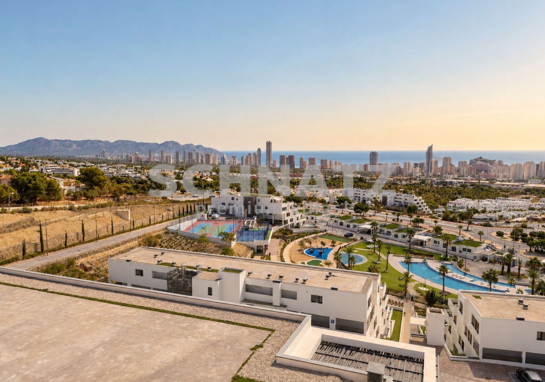 Apartamento con vistas al mar en venta en Finestrat