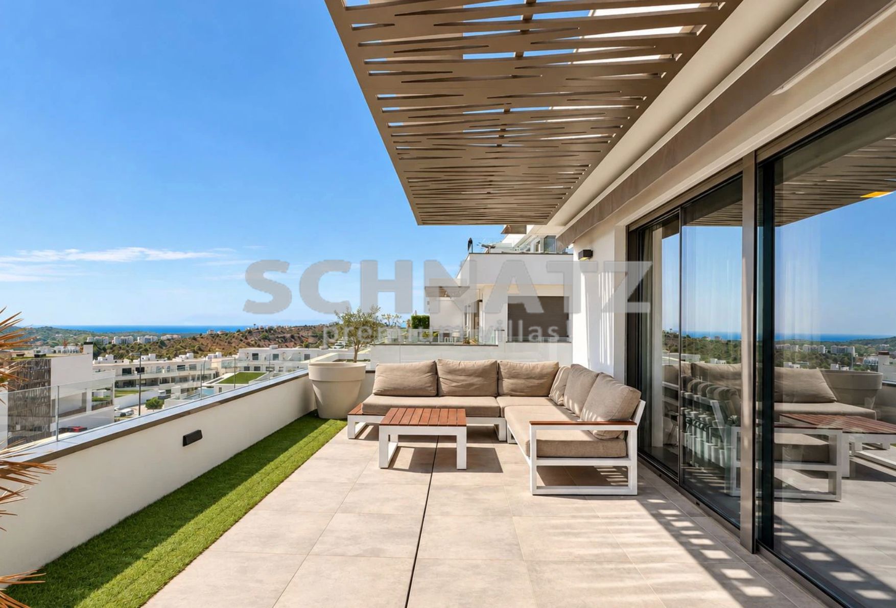 Apartamento con vistas al mar en venta en Finestrat