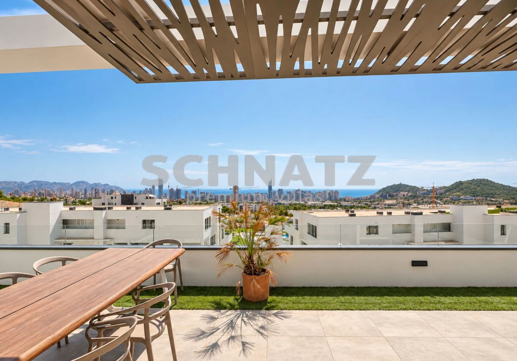 Apartamento con vistas al mar en venta en Finestrat