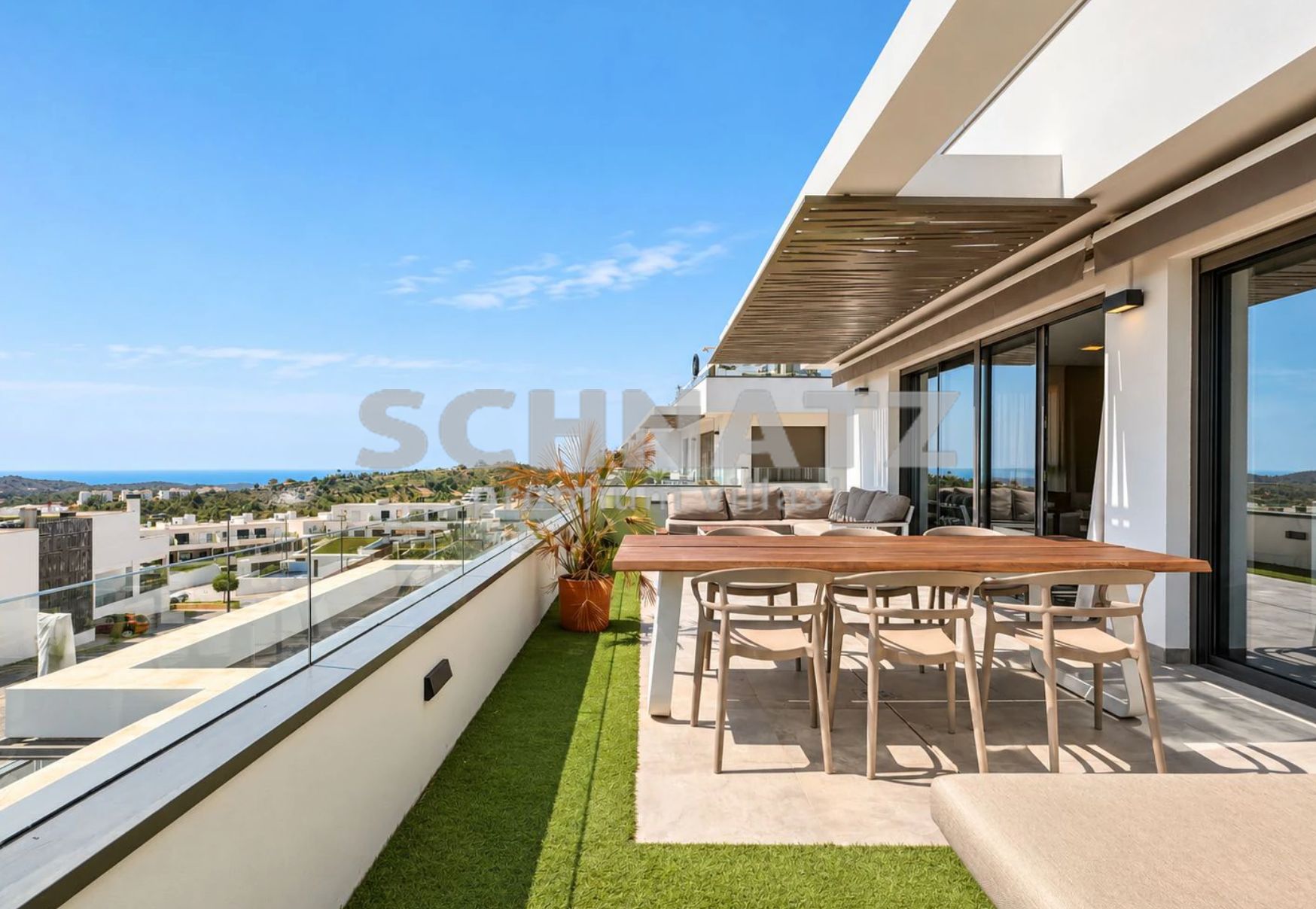 Apartamento con vistas al mar en venta en Finestrat