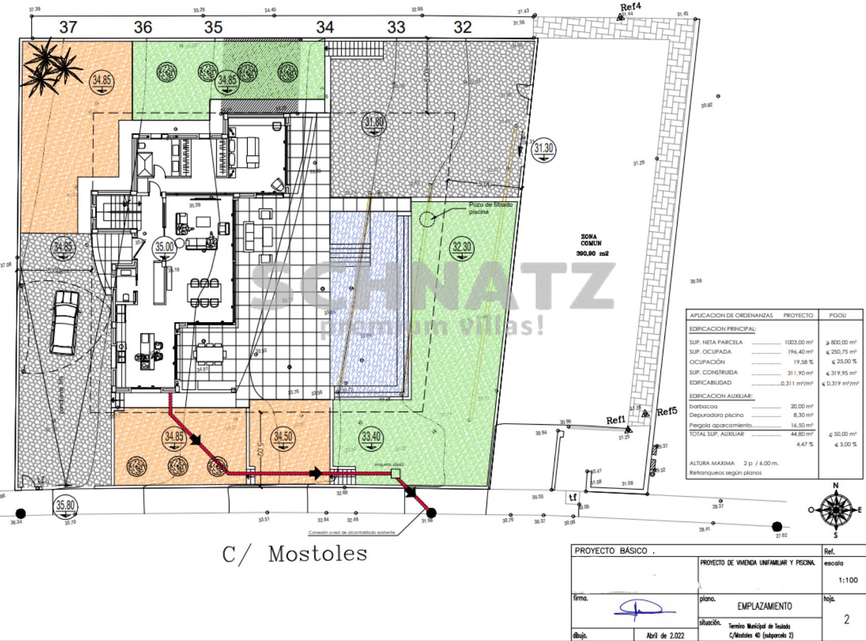 Calle Mostoles 4C, plot 2