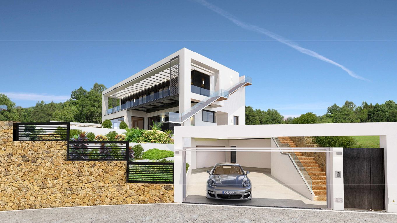 Venta de dos solares y una casa para reformar en Benissa