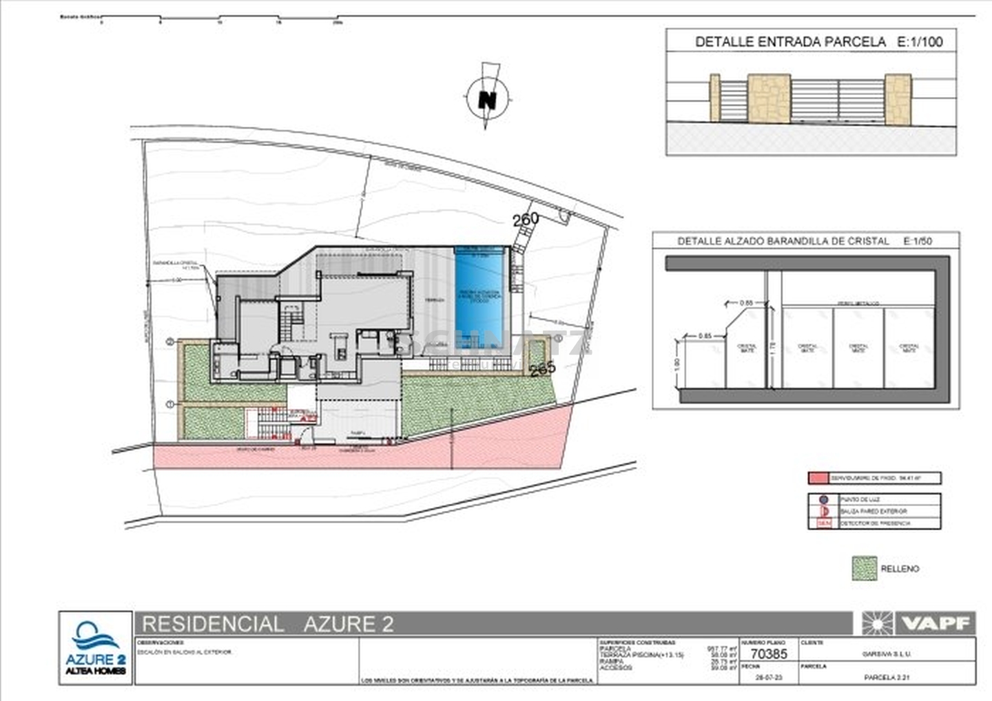 Azure Altea Homes 2 exclusivas villas de lujo en Altea, modelo Aura
