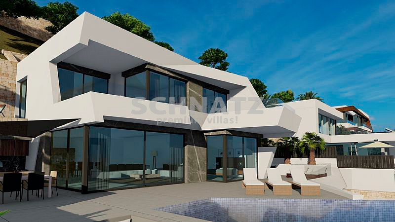 Villa de lujo de nueva construcción en venta en Calpe