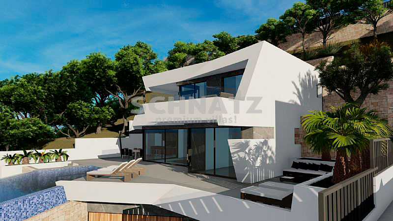 Villa de lujo de nueva construcción en venta en Calpe
