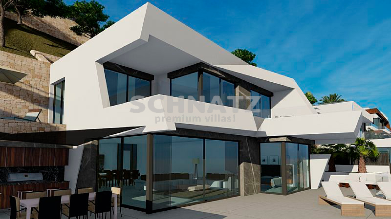 Villa de lujo de nueva construcción en venta en Calpe