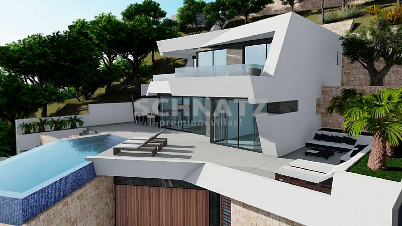 Villa de lujo de nueva construcción en venta en Calpe