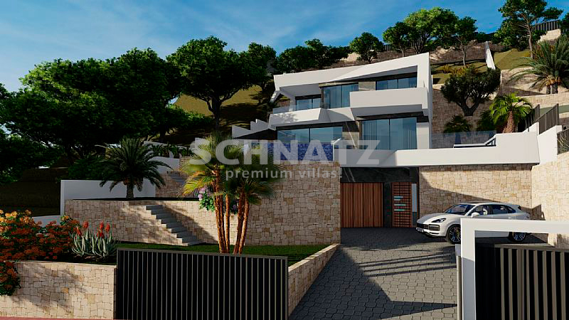 Villa de lujo de nueva construcción en venta en Calpe