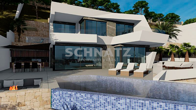 Villa de lujo de nueva construcción en venta en Calpe
