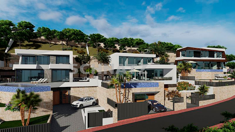 Villa de lujo de nueva construcción en venta en Calpe