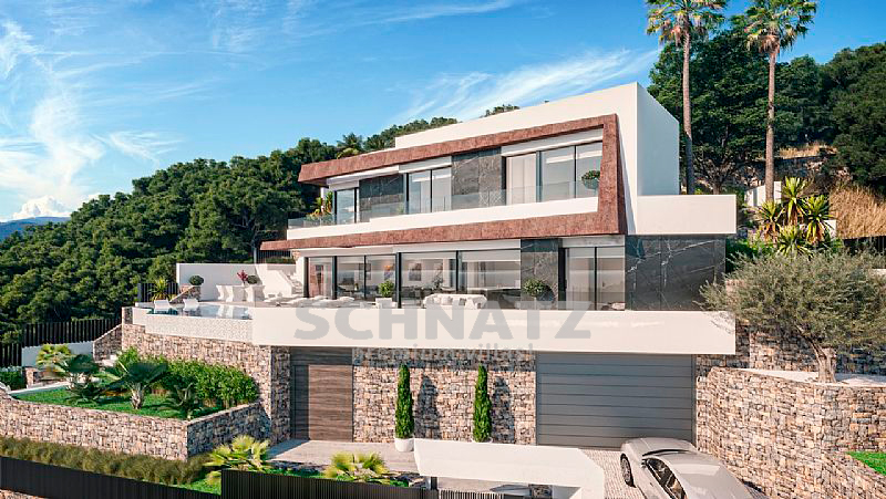 Villa de lujo con increíbles vistas al mar en venta en Calpe