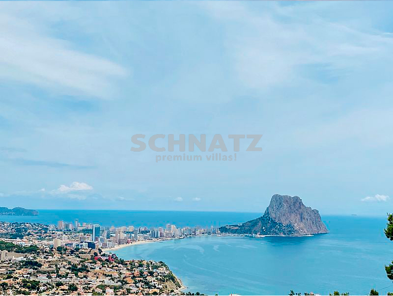 Villa de lujo con increíbles vistas al mar en venta en Calpe