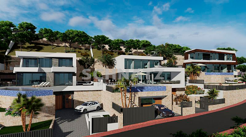 Villa de lujo con increíbles vistas al mar en venta en Calpe