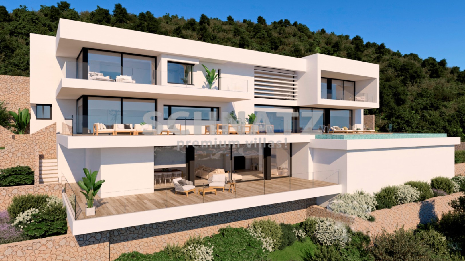 Villa de lujo con impresionantes vistas al mar en venta en Cumbre del Sol