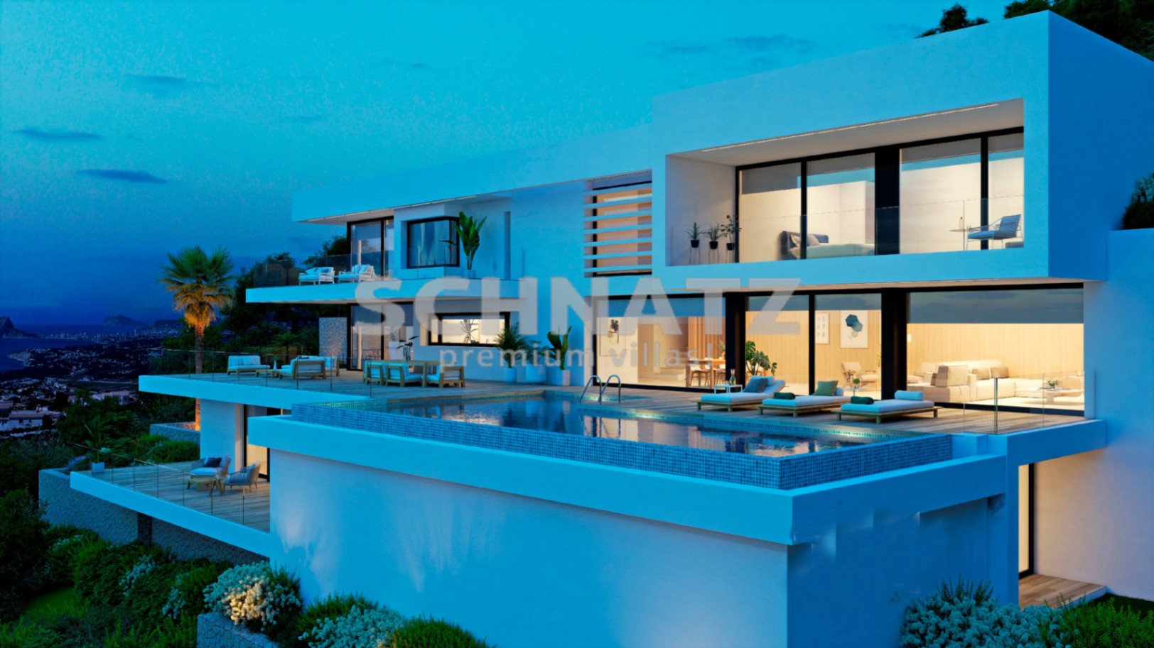 Villa de lujo con impresionantes vistas al mar en venta en Cumbre del Sol