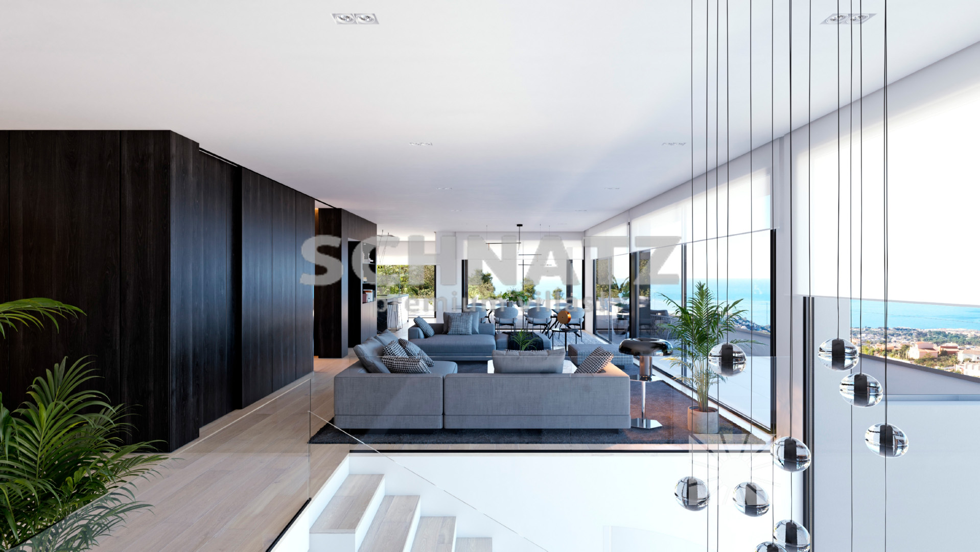 Villa de obra nueva con impresionantes vistas al mar en Cumbre del Sol