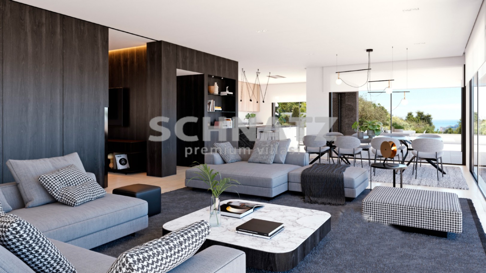 Villa de obra nueva con impresionantes vistas al mar en Cumbre del Sol