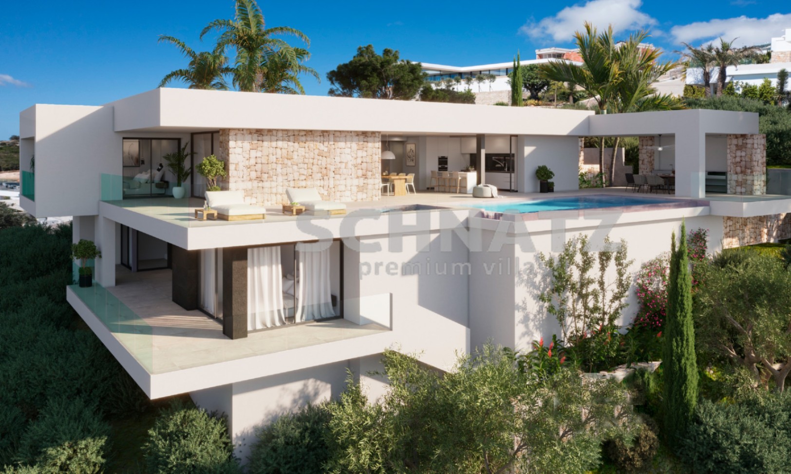 Villa con impresionantes vistas vistas al mar en venta en Cumbre del Sol