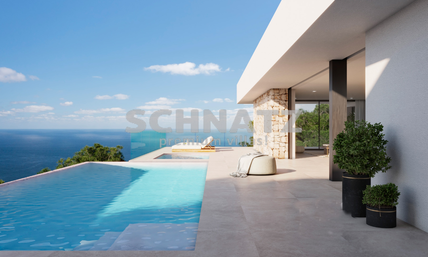Villa con impresionantes vistas vistas al mar en venta en Cumbre del Sol