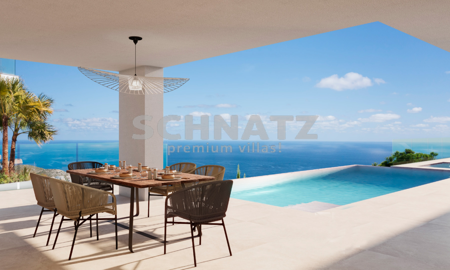 Villa con impresionantes vistas vistas al mar en venta en Cumbre del Sol