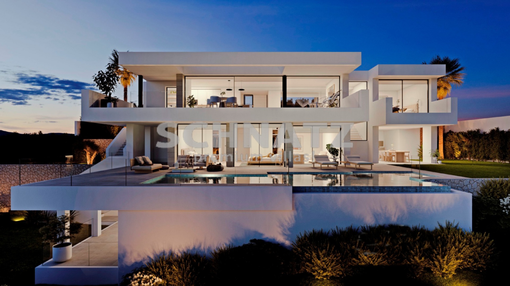 Villa moderna con vistas al mar en venta en Cumbre del Sol