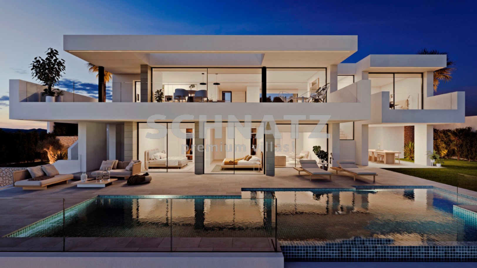Villa moderna con vistas al mar en venta en Cumbre del Sol