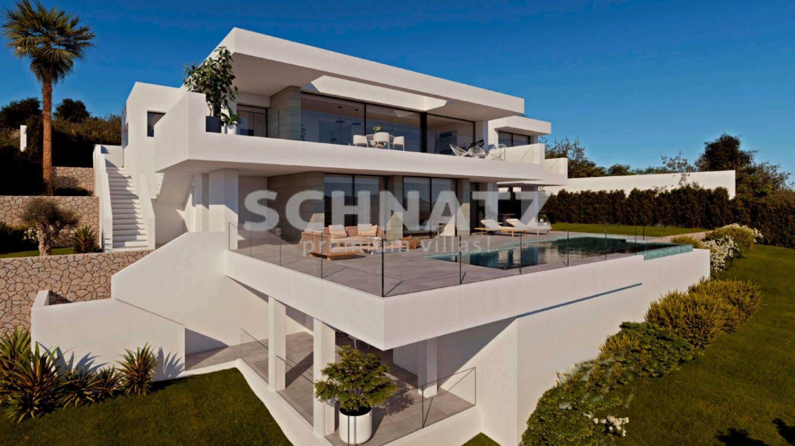 Villa moderna con vistas al mar en venta en Cumbre del Sol