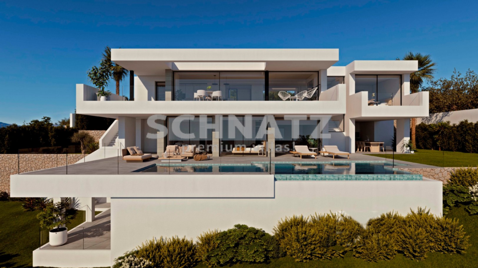 Villa moderna con vistas al mar en venta en Cumbre del Sol
