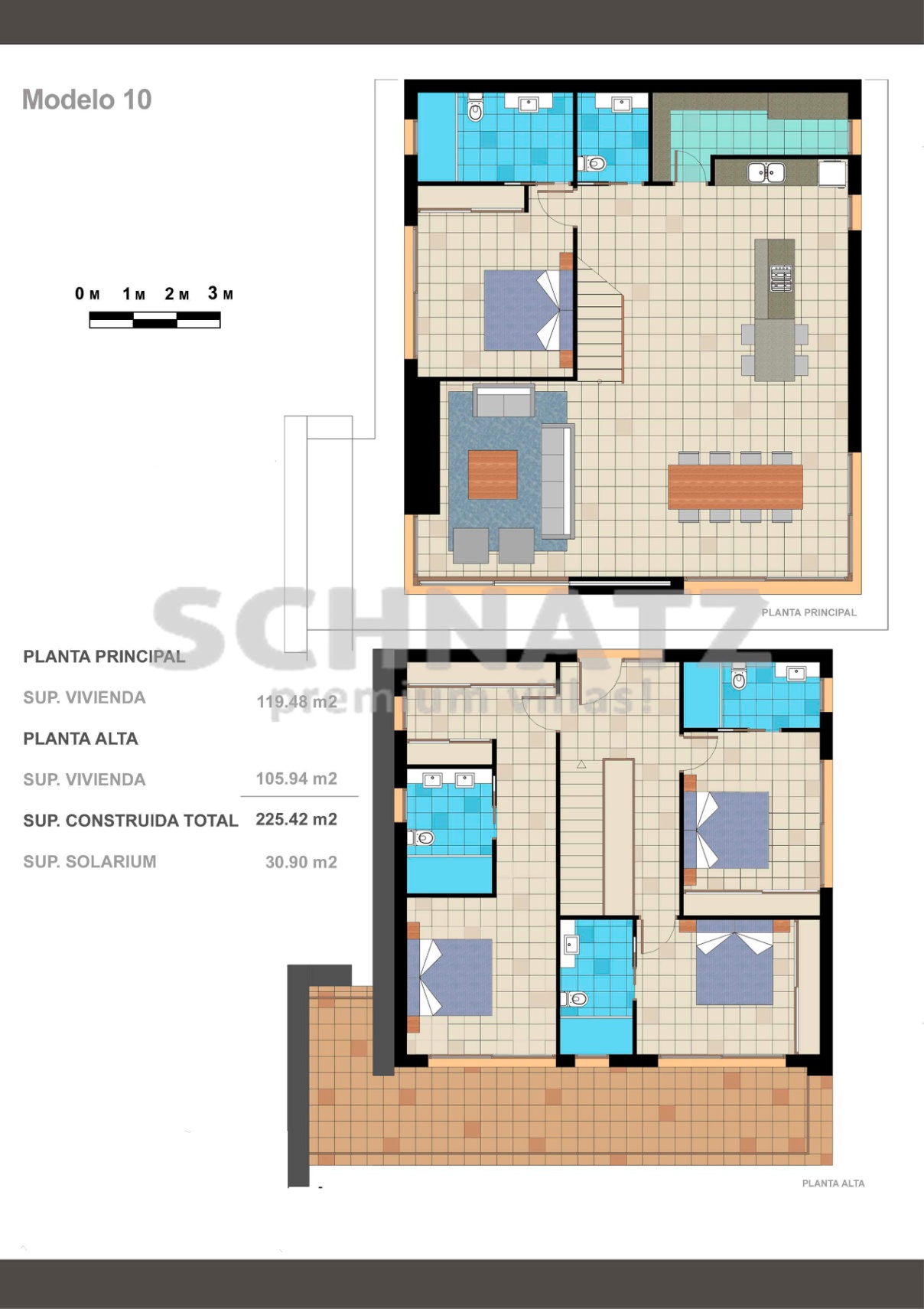 Proyecto de villa moderna y minimalista en venta en el valle de Jalón