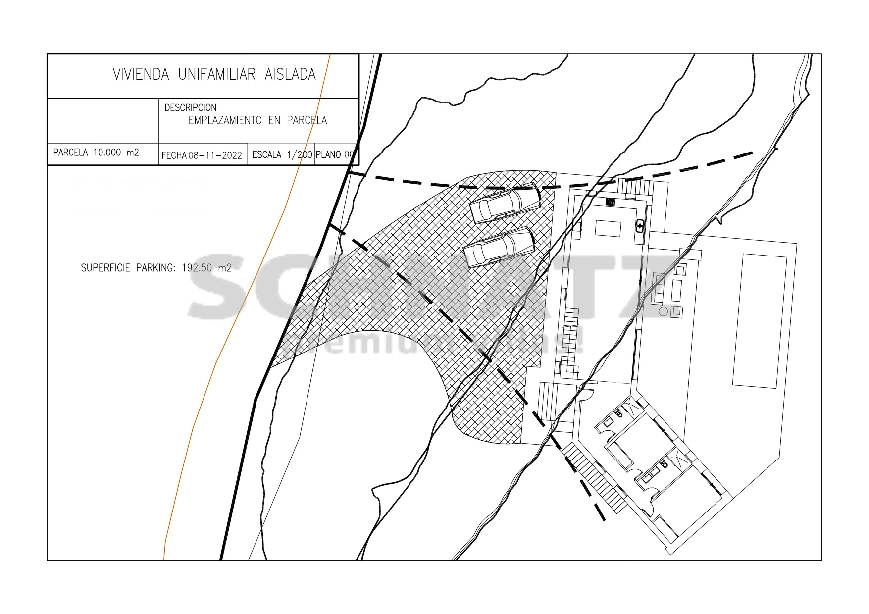Proyecto de villa de diseño moderno y minimalista en venta en Orba