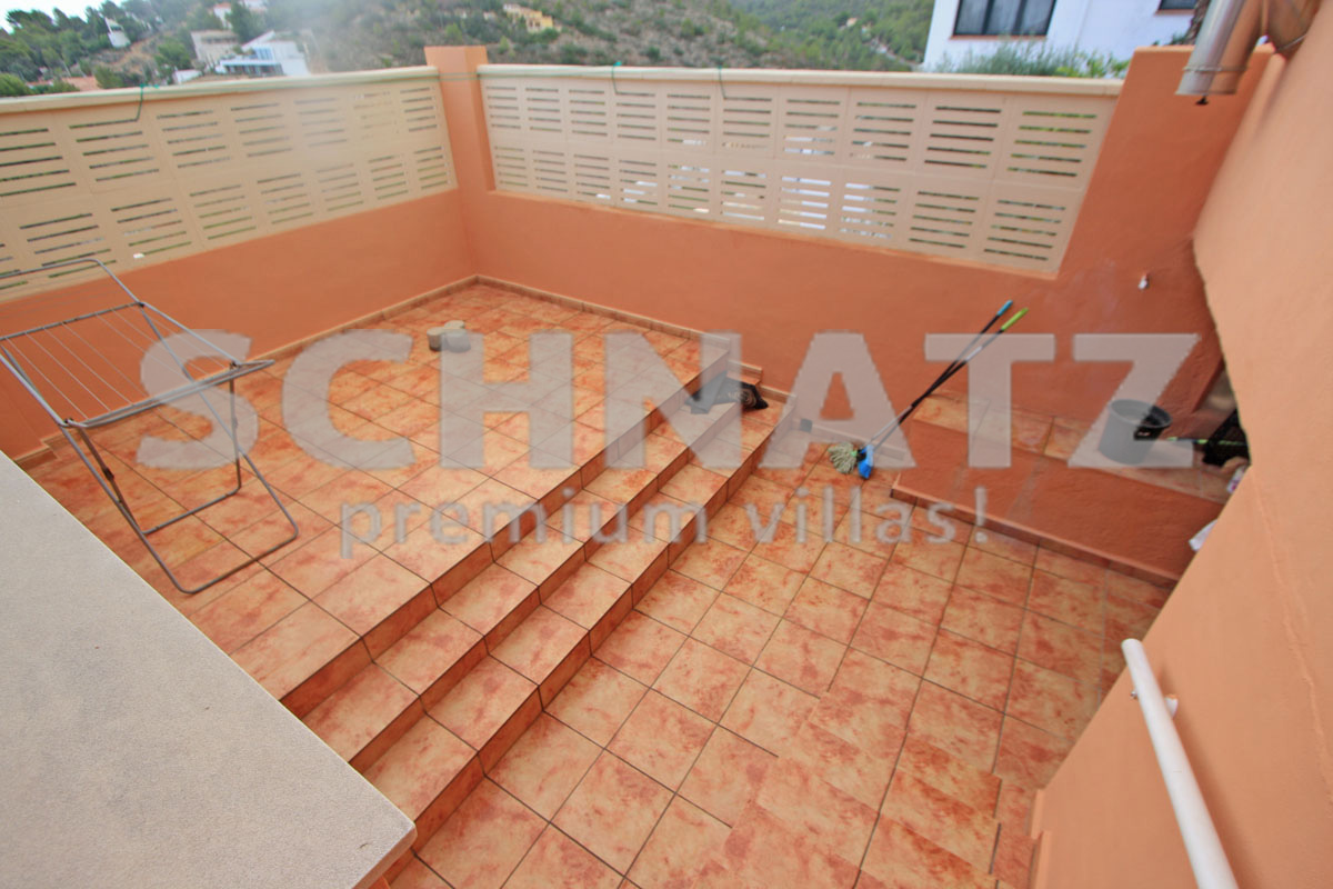Villa con vistas al mar en venta en Dénia