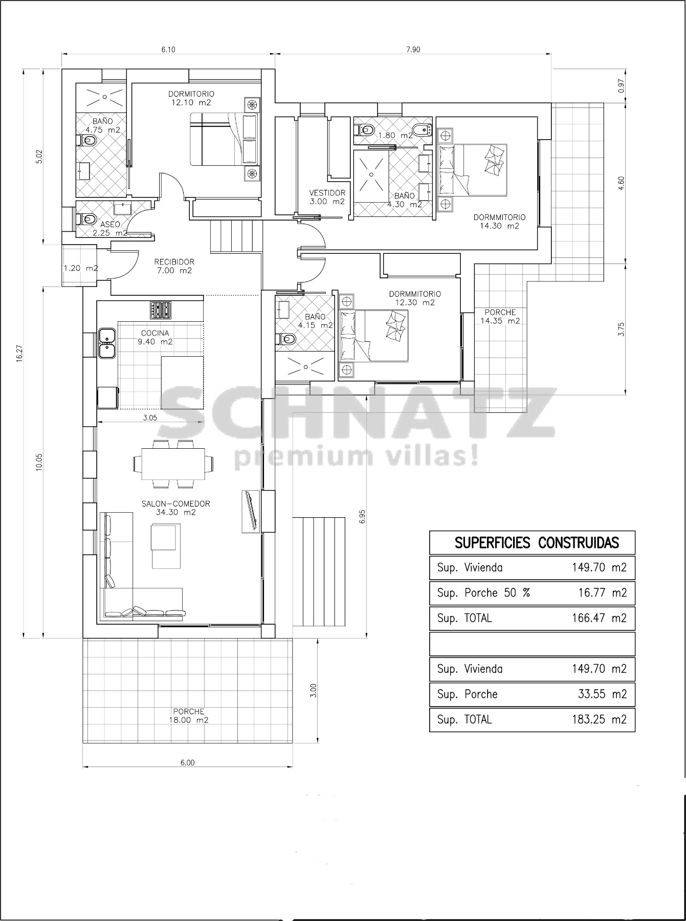 Villa de diseño minimalistas sobre una parcela con increíbles vistas al mar en venta en Rafol de Almunia