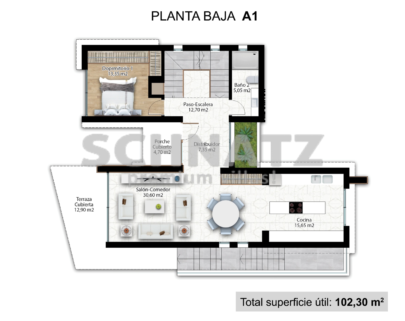 Villa de obra nueva en venta en Benidorm