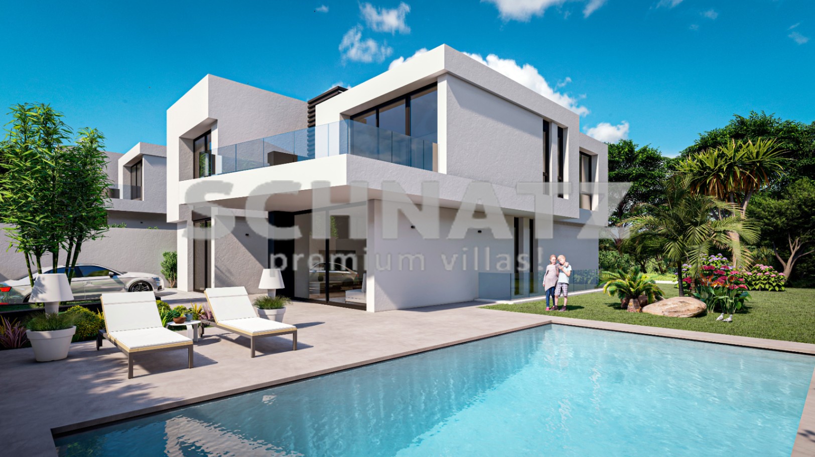 Villa de obra nueva en venta en Benidorm