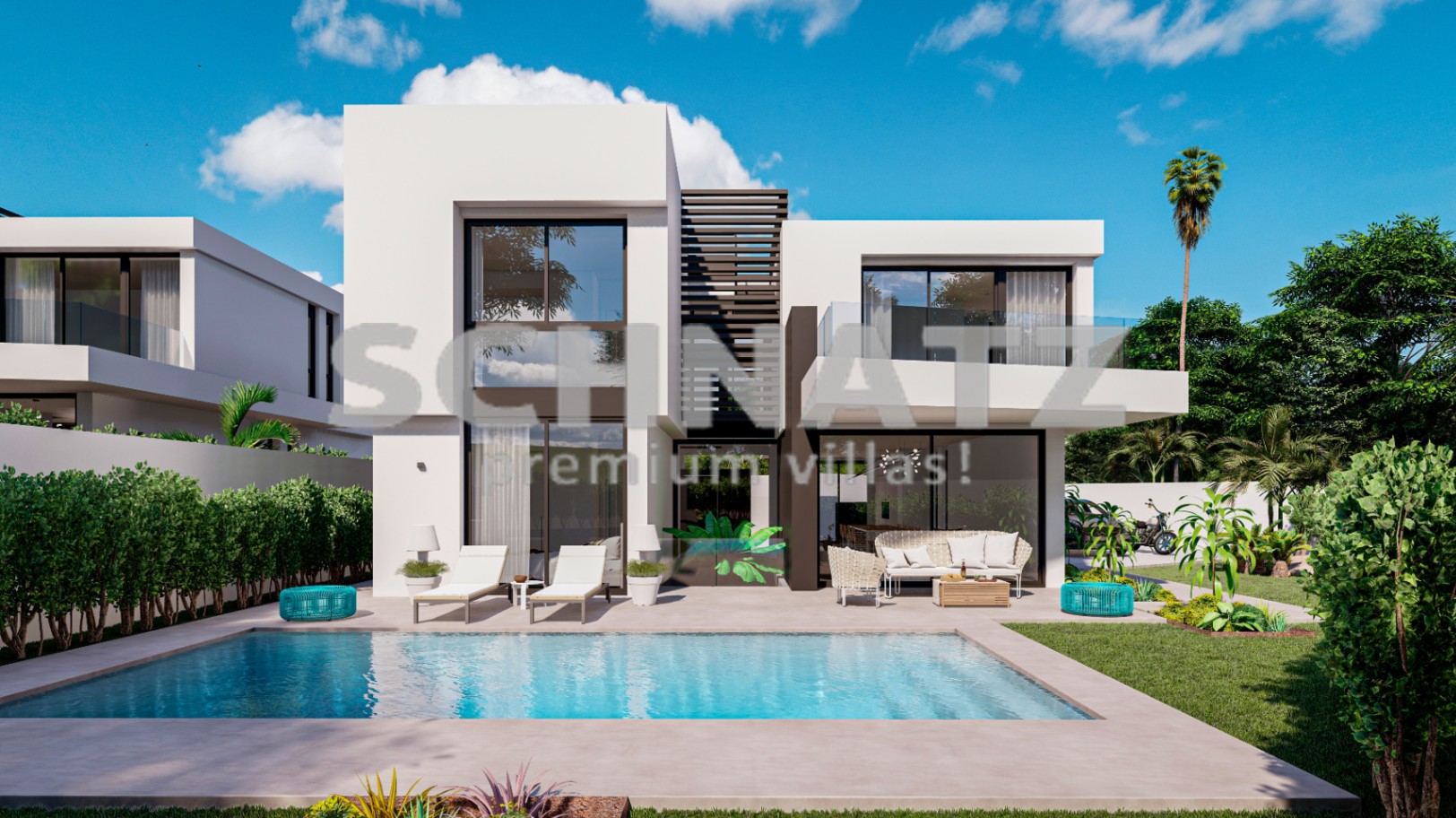 Villa de obra nueva con vistas al mar en venta en Benidorm