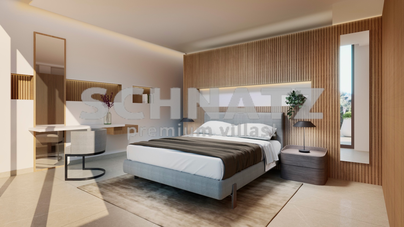Villa de nueva construcción con vistas al mar en venta en Benidorm
