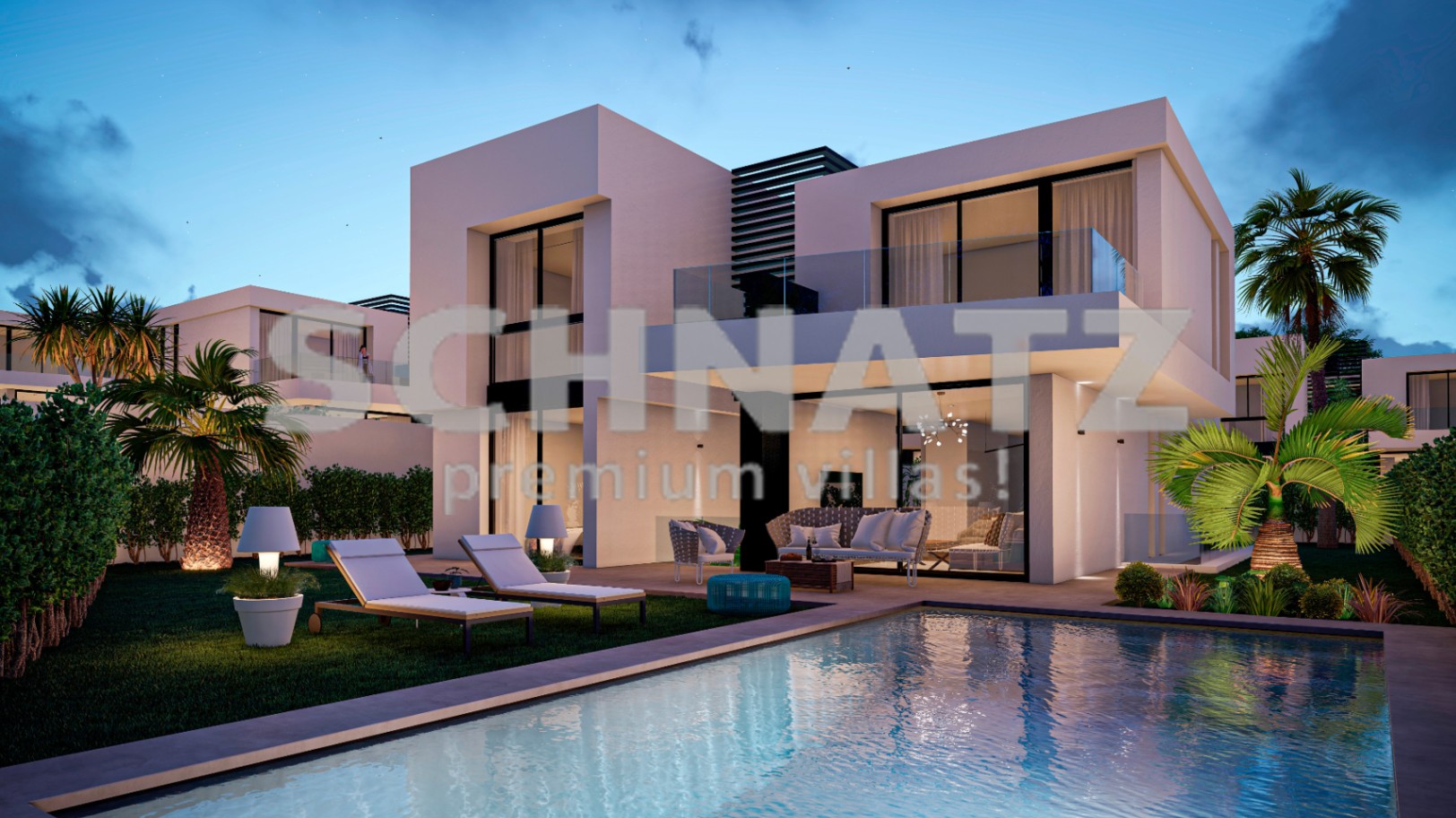 Villa de nueva construcción con vistas al mar en venta en Benidorm
