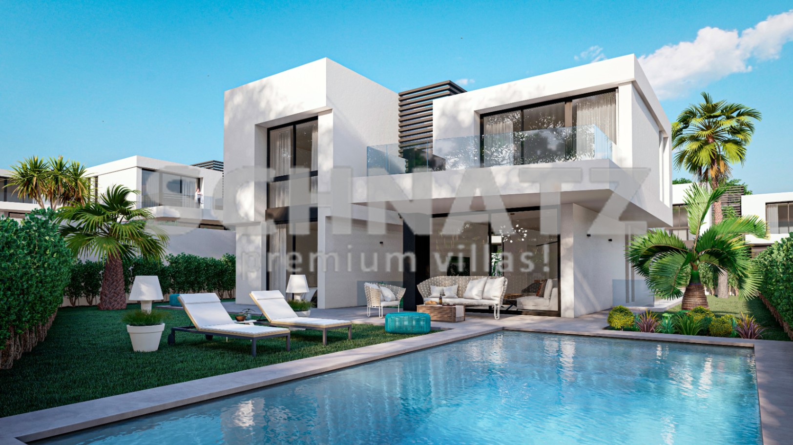 Villa de nueva construcción con vistas al mar en venta en Benidorm