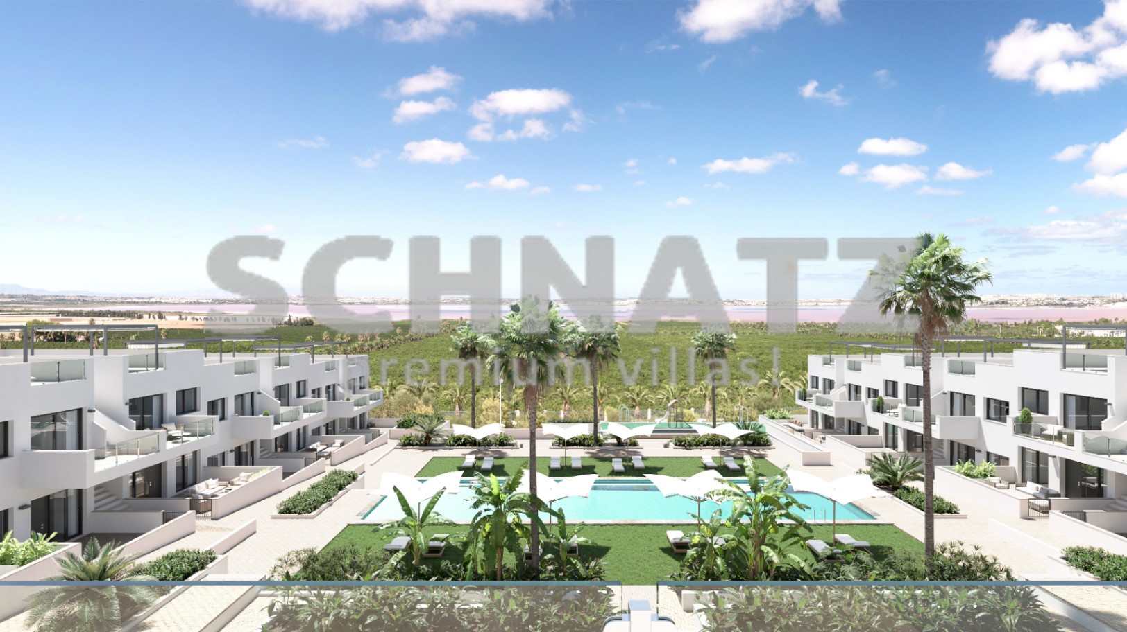Apartamento de obra nueva en venta en un residencial en Torrevieja